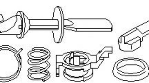 Cilindru inchidere VW POLO (6N1), VW GOL