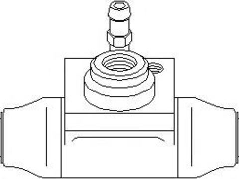 Cilindru receptor frana AUDI 90 (8C, B4), AUDI 80 Avant (8C, B4), AUDI 4000 (89, 89Q, 8A, B3) - TOPRAN 103 064