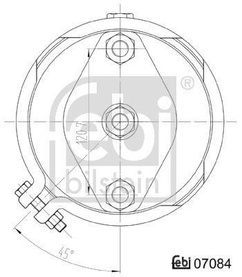 Cilindru receptor frana cu membrana # Nissan Navara 1998 1999 2000 2001 2002 2003 2004 2005 # 07084 # FEBI BILSTEIN