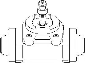 Cilindru receptor frana PEUGEOT 106 (1A, 1C), PEUG