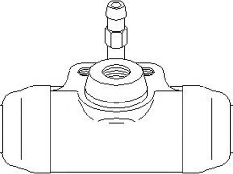 Cilindru receptor frana SKODA FELICIA (6U1), VW CADDY Mk II (9U7), SKODA FELICIA Mk II (6U1) - TOPRAN 110 640