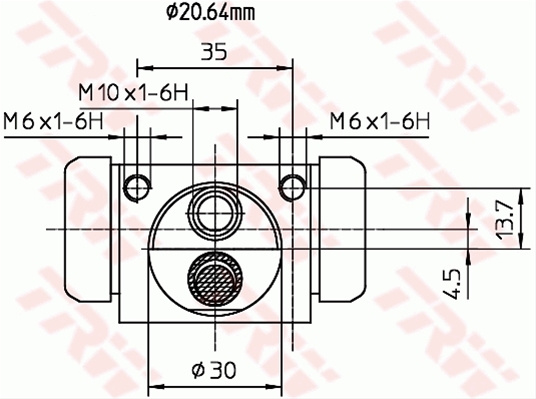 Cilindru Receptor Frana Trw Ford BWF318