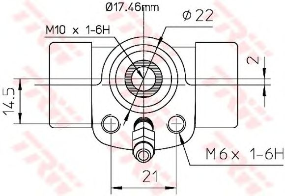Cilindru receptor frana VOLKSWAGEN GOLF Mk III Estate (1H5) - Cod intern: W20009038 - LIVRARE DIN STOC in 24 ore!!!