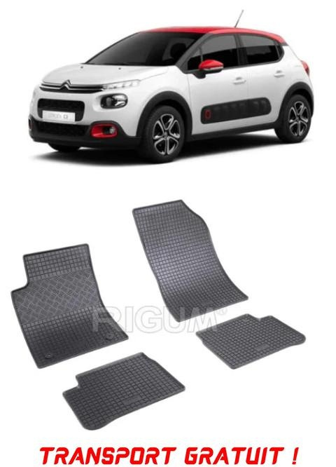 Citroen C4 Aircross, Suv, fabricat din 05.2012 - 03.2017, set covorase auto dedicate, din cauciuc 100% Premium - Transport Gratuit 901702*2-CS211-D1