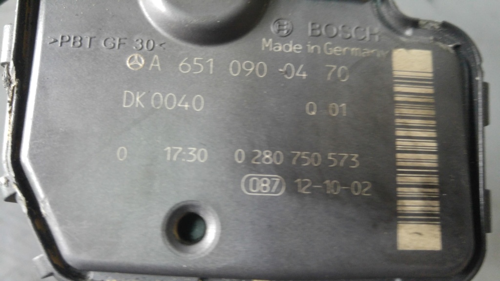 Clapeta acceleratie 2.2 cdi 651911 merce