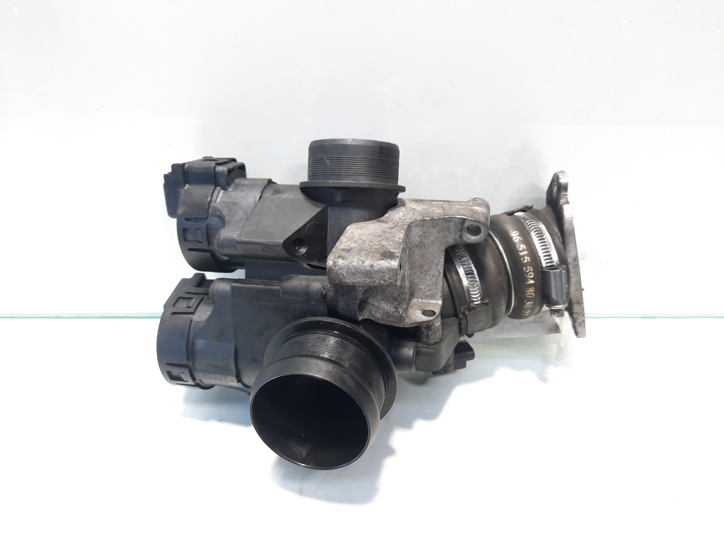 Clapeta acceleratie, cod 9655971880, Ford Focus C-Max, 1.6 tdci, G8DA