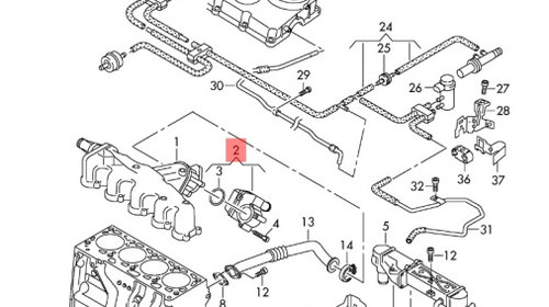 Clapeta acceleratie OEM 03L128063J