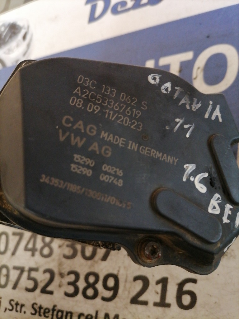 Clapeta acceleratie skoda octavia 1.6 benzina A2C53367619