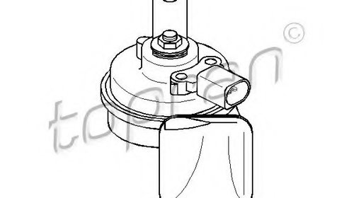 Claxon 111 072 TOPRAN pentru Seat Leon V