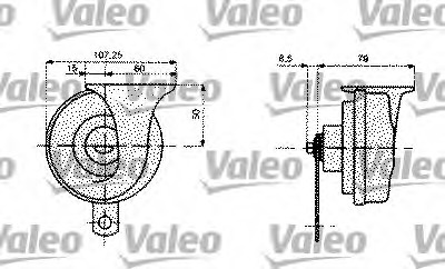 Claxon # 479159 # VALEO