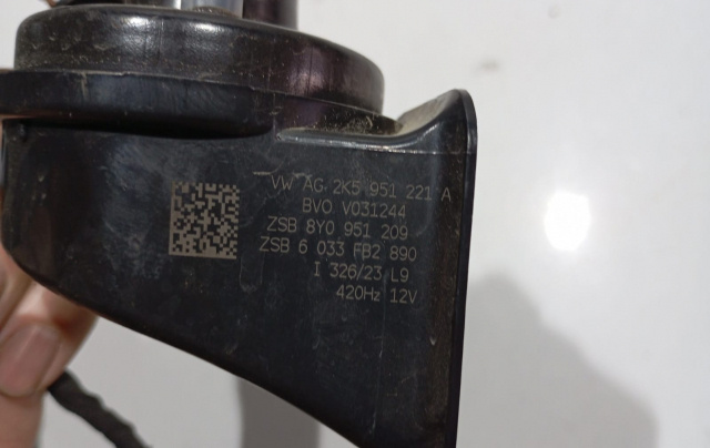 Claxon 8Y0951209 Audi A3 4 (8Y) [2020 - 