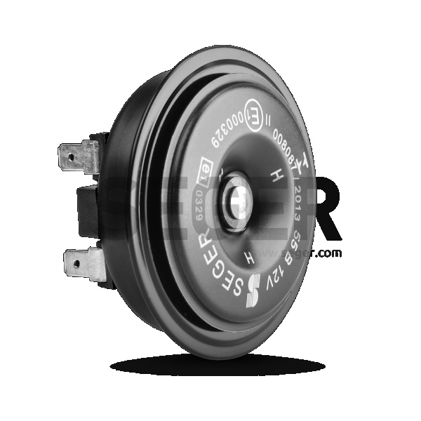 Claxon Electromagnetic 12v 3.5a Ton Inalt Seger 55