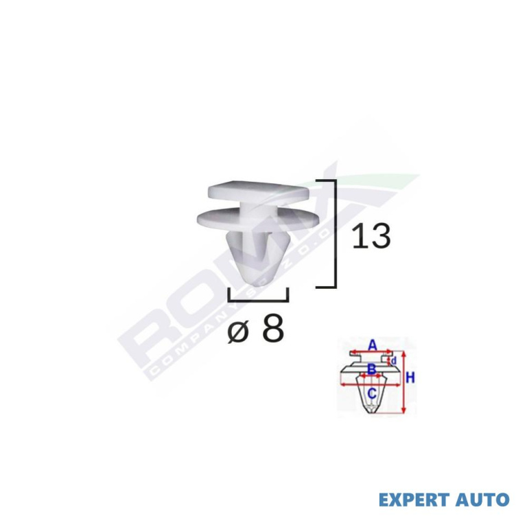 Clema aripa pentru opel corsa c set 10 buc UNIVERSAL Universal #6 C60317-RMX