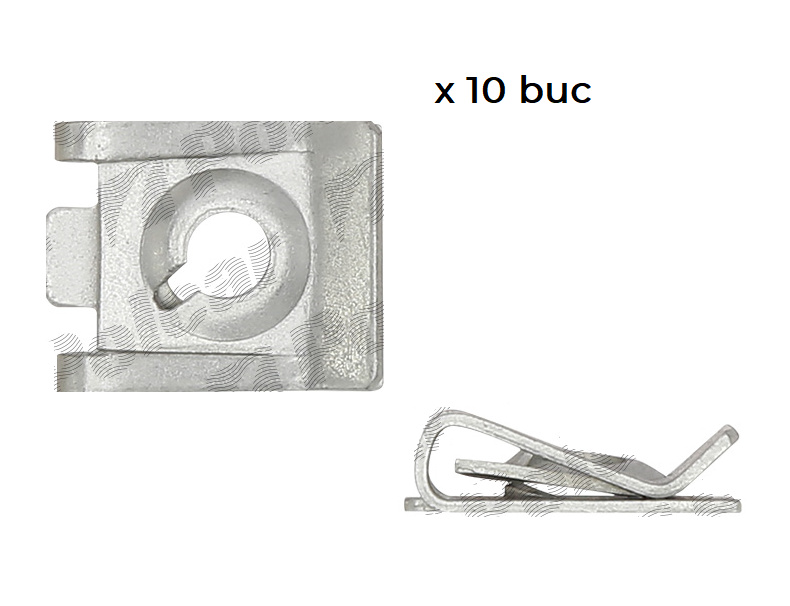 Clema metalica Renault Clio 1 (B57/C57), Clio 2 (B0/1/2), Clio Ii/Storia/Campus (B0/1/2), Clio 3 (R0/1), Megane ( A), Megane ( A)/Scenic, Megane 2 (M), Twingo (N), Twingo 1 (C06), Twingo 2 (C06), mai multe utilizari, set 10 buc, RapidAuto