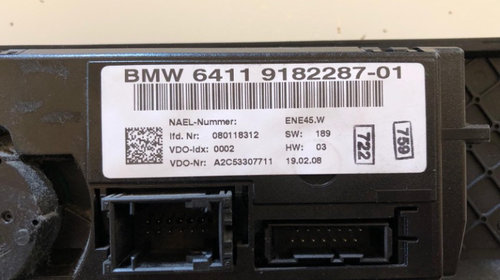 Climatronic BMW E90 2008 cod 6411 918228