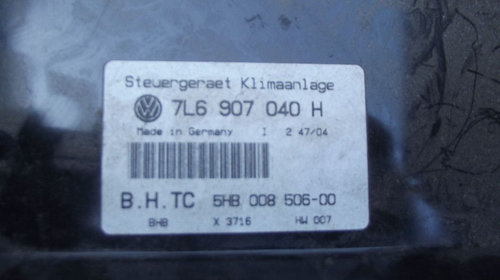 Climatronic VW Touareg 2002-2010 modul c
