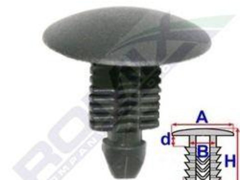 Clips fixare Fiat Ducato, 02-, Aftermarket 3080225