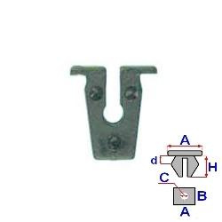 Clips pentru fixare bara si aripa - (25 buc.) AUDI A6 C5 Saloon (4B2) (An fabricatie 01.1997 - 01.2005, 130 - 340 CP, Diesel, Benzina) - Cod intern: W20045891 - LIVRARE DIN STOC in 24 ore!!!