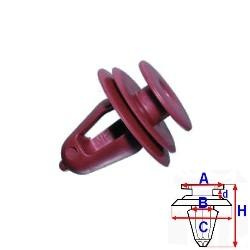 Clips pentru fixare tapiterie - (10 buc.) LEXUS LS I (XF10) (An fabricatie 09.1989 - 12.1995, 245 - 254 CP, Benzina) - Cod intern: W20046422 - LIVRARE DIN STOC in 24 ore!!!