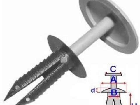 Clipsuri pentru fixare tapiterie/interior - (10 buc.) FORD Transit V363 Van (FCD, FDD) (An fabricatie 08.2013 - ..., 100 - 314 CP, Diesel, Diesel/Electro, Benzina, (CNG), (LPG)) - Cod intern: W20045847 - LIVRARE DIN STOC in 24 ore!!!