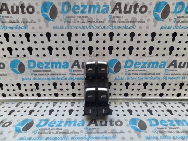 Cod oem: 4G0959851, butoane comanda geam stanga fata Audi A6 (4G2, C7)