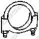 Colier, sistem de esapament OPEL ASTRA F CLASSIC h