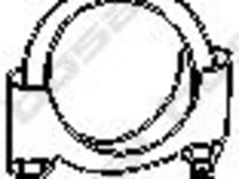 Colier, sistem de esapament OPEL CORSA A hatchback (93_, 94_, 98_, 99_) (1982 - 1993) BOSAL 250-250