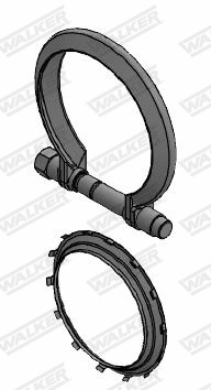 Colier, sistem de esapament WALKER 80825 model CIT