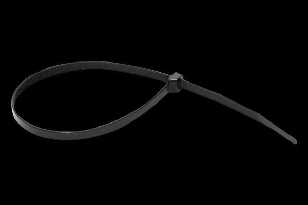 COLIERE NYLON NEGRE 3.6*200 MM SET 100 BUC