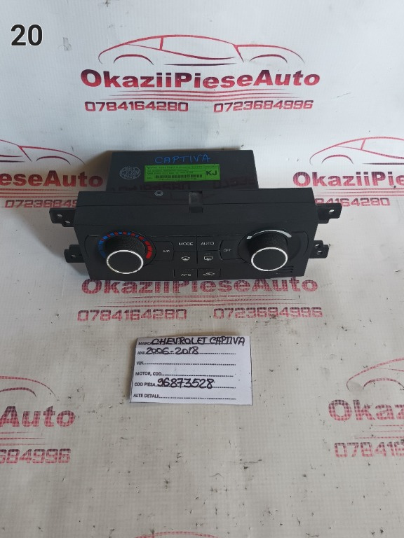 COMANDA AEROTERMA CHEVROLET CAPTIVA 2006-2018 96873528
