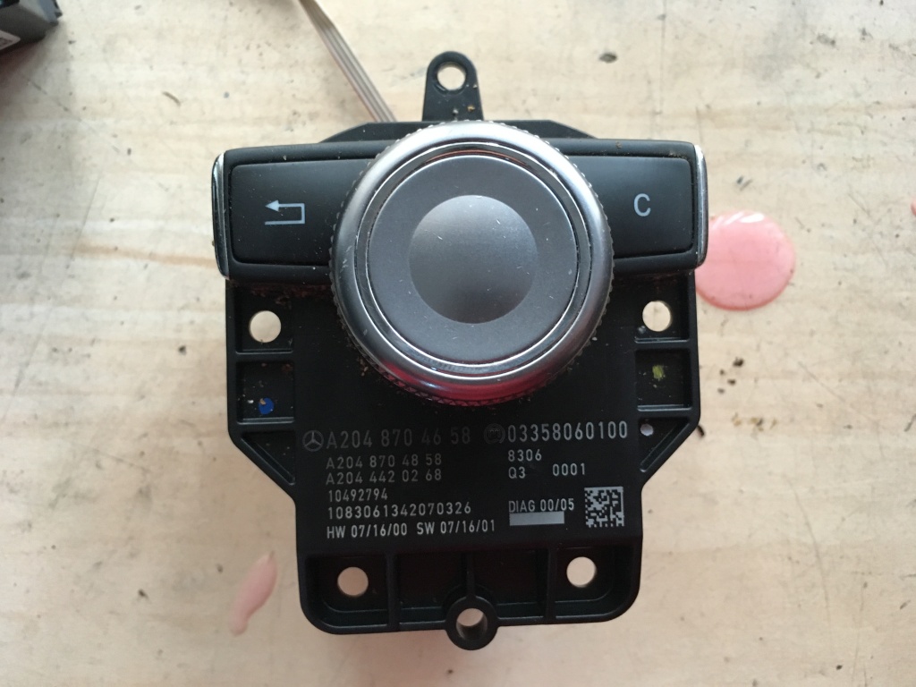 Comanda meniu joystick navigatie Mercedes W204 A2048704658