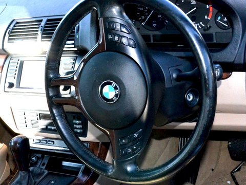 Comenzi geamuri electrice BMW X5 E53 NFL 184cp M57 2003 Automat Negru Anglia Volan Dr. Uk.