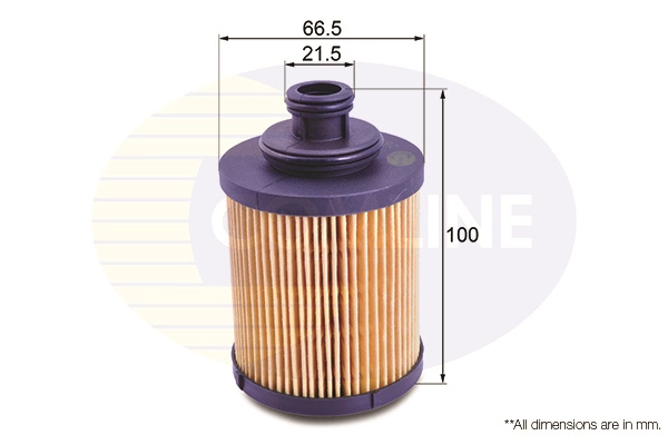 COMLINE Filtru ulei EOF192 compatibil cu FORD KA (