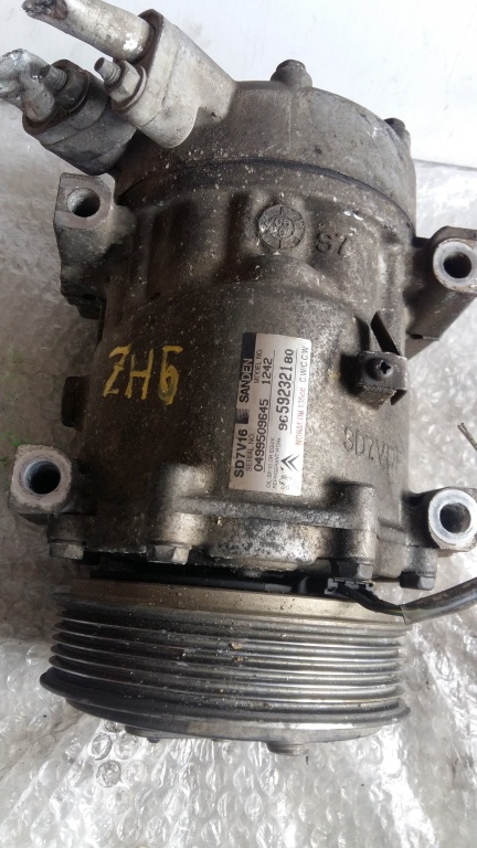 Compresor ac 1.4 hdi 1.6 hdi citroen c4 berlingo xsara picasso c5 9659232180 9hz