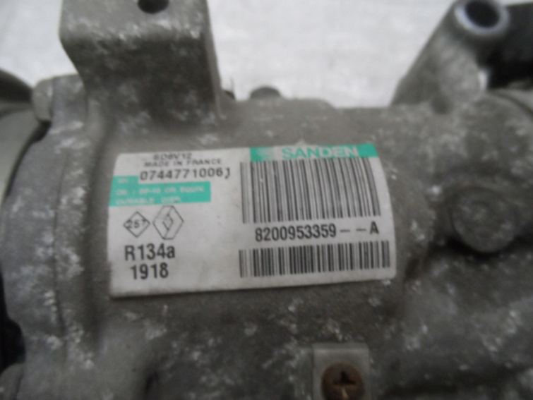 Compresor AC 1.5 DCI RENAULT 1.5 DCI an fabricatie 2008-2020 cod compresor 8200953359 - 8200953359 A
