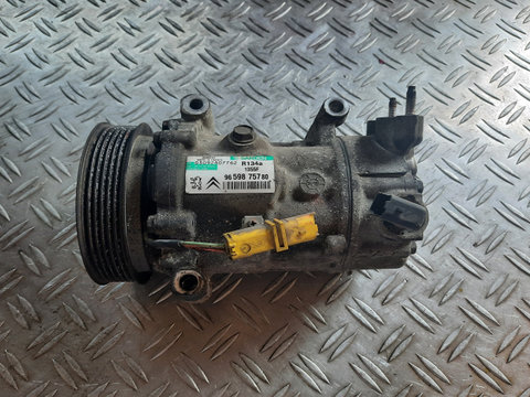 Compresor AC 1.6 HDi, benzina 9659875780 Peugeot, Citroen
