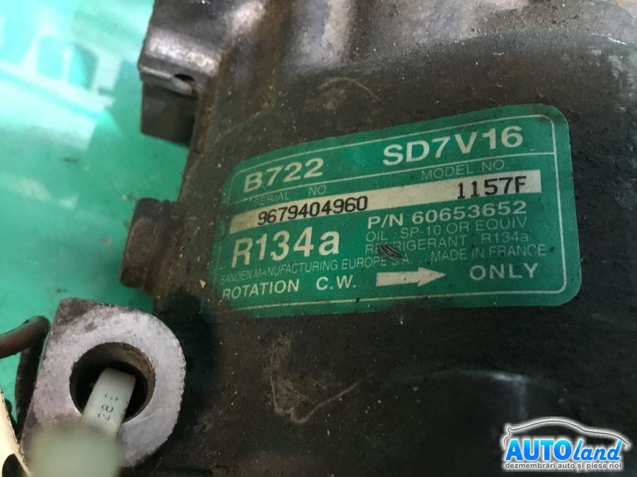 Compresor AC 60653652 1.8 16V, Benzina, 6 Caneluri Alfa Romeo 156 932 1997-2005