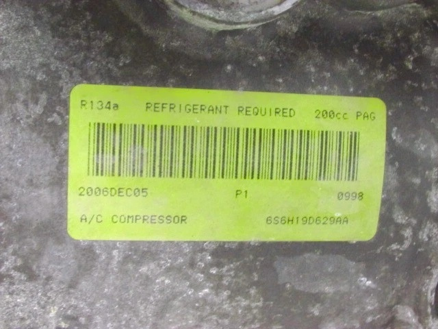 COMPRESOR AC 6S6H-19D629-AA Ford FIESTA an 2004 FUJA cod piesa 6S6H-19D629-AA
