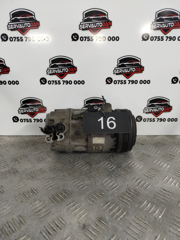 Compresor AC BMW Seria 3 (1998-2005) [E46] 2.0 Motorina 2004, 6452-6905643-07 / 6905643 / A4101130A022 / CSV613