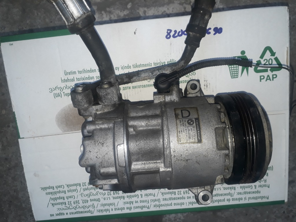 Compresor ac Bmw seria 3 E46 motor 2.0 tdi de 150 cai motor 204d4 an 2003