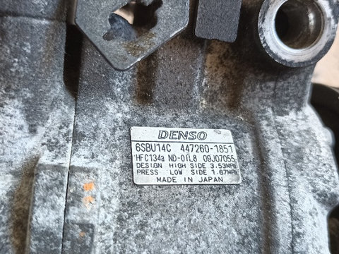 Compresor AC BMW Seria 5 E60 LCI E61 LCI 2.0 d N47 6452 6987862