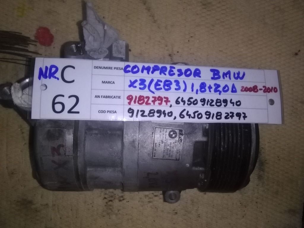 Compresor AC BMW X3 E83