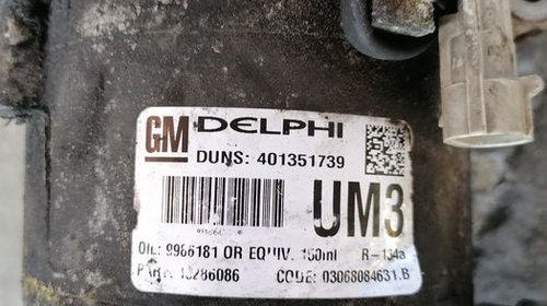 Compresor AC climă 13286086 UM3 Opel As