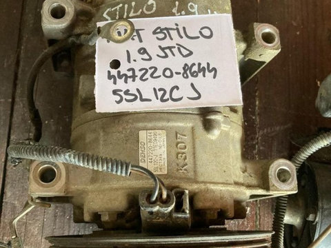 Compresor AC clima Fiat Stilo 1.9 JTD 447220-8644