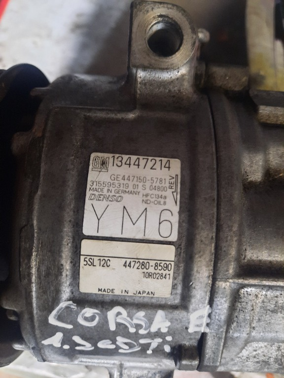 Compresor ac clima opel corsa e 1.3cdti euro 6 b13