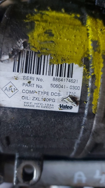 Compresor AC/ compresor aer conditionat Renault Espace 4 / Opel Movano B 2,0 DCI, cod 5060410300.