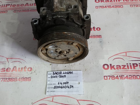 COMPRESOR AC DACIA LOGAN 2004-2009 1.4 MPI 8200603434