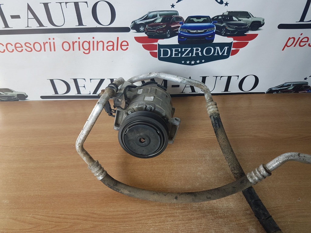 Compresor ac denso 7l6820803q audi q7 3.0 tdi bun casb 211 cai