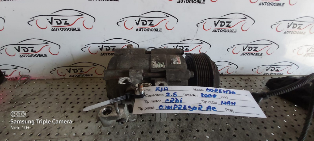 Compresor AC Kia Sorento an 2006 2.5 CRDI