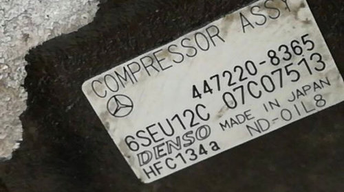 Compresor AC Mercedes A170 CDI 447220-83